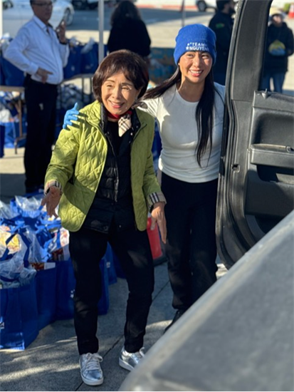 Doris working at ARI Food Distribution