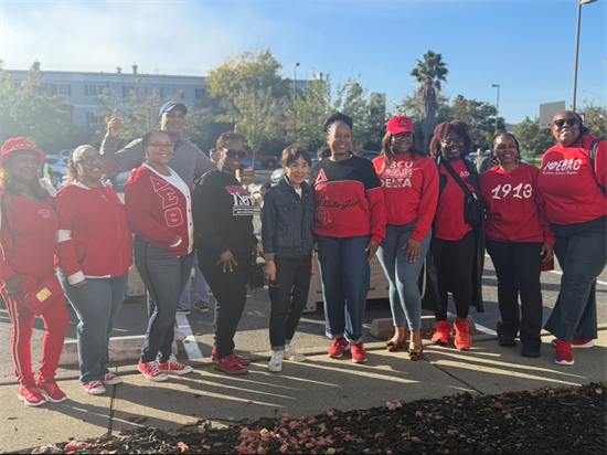 Doris works at South Sacramento Chistian Center Food Distribution